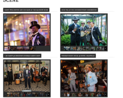 Pop-up photo galleries